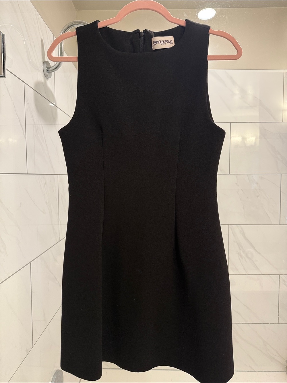 Princess Polly Black Sleeveless Mini Dress